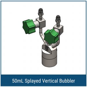 50mL Splayed Vertical Bubbler image